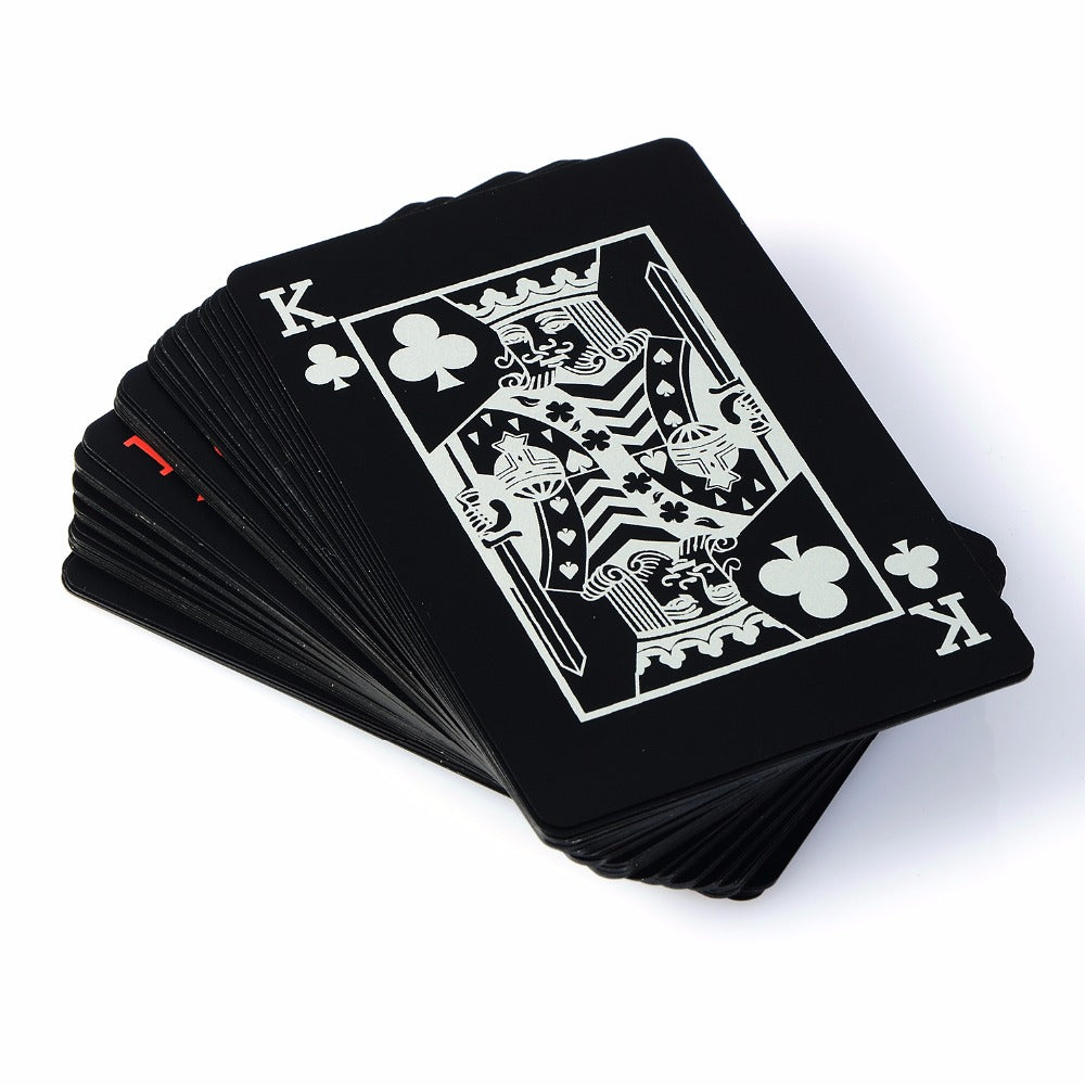DARK MODE Plastic Poker Cards – The Minimalist Card Company