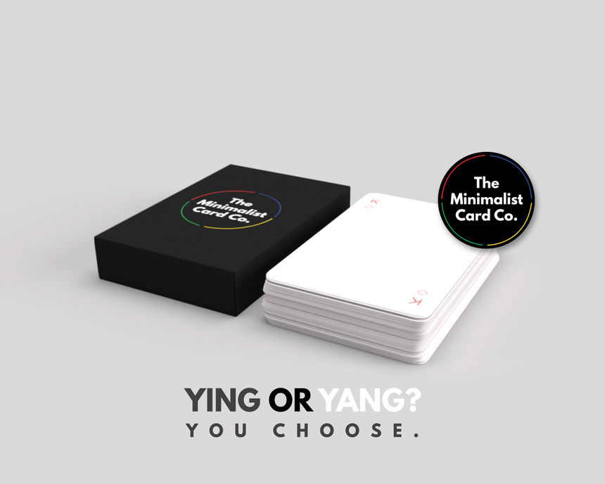 YIN & YANG Minimalist Playing Cards