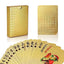 24K GOLD Plastic Playing Cards