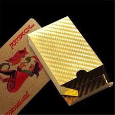 24K GOLD Plastic Playing Cards