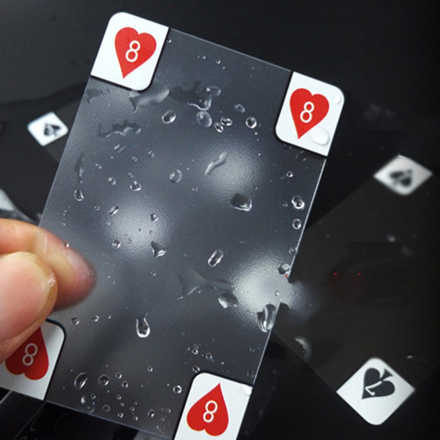 CRYSTAL TRANSPARENT Waterproof Playing Cards