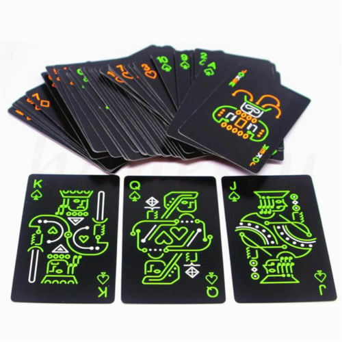 NIGHT LIGHT Glow-in-the-Dark Playing Cards