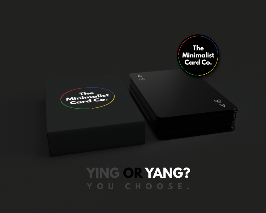 YIN & YANG Minimalist Playing Cards